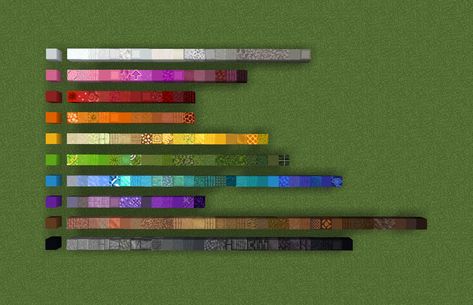 Minecraft Gradient, Block Pallets, Medieval Kingdom, Minecraft Building Guide, Minecraft Steampunk, Minecraft Blocks, Pet Project, Minecraft Interior Design, Mc Wallpaper