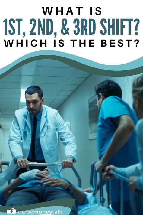 Nurses often have a choice between which shift they work. If you're torn between each shift, here's the difference between the 1st, 2nd, and 3rd shift. #registerednurse #beinganurse 2nd Shift Schedule, Nurse Career, Nurse Money, School Custodian, Retail Manager, Third Shift, Mental Health First Aid, Home Health Aide, Night Shift Nurse