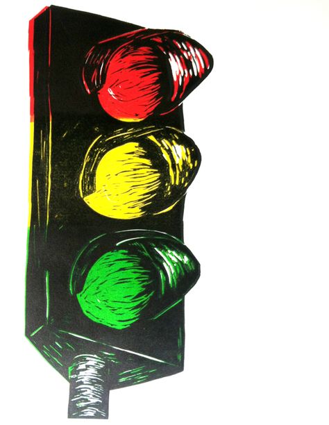 College Prints, Road Drawing, Artsy Background, Small Canvas Art, Stop Light, Drawing Images, Traffic Light, Illustration Sketches, Book Art Drawings