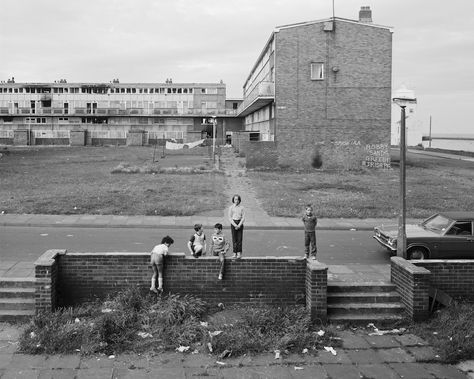 May 5, 1981, North Shields, Tyneside. Chris Killip, courtesy Yossi Milo Gallery Chris Killip, Bobby Sands, New Topographics, Council Estate, North Shields, Martin Parr, North East England, Northern England, Getty Museum