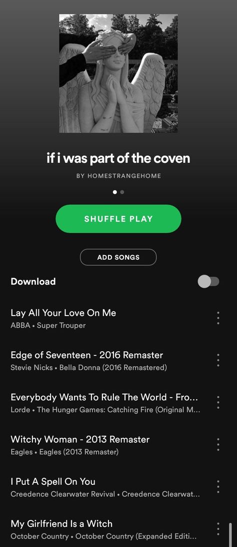 Gotta love that season Witchy Playlist Names, Witchy Playlist, Witch Playlist, Stevie Nicks Bella Donna, Movie Lists, Aesthetic Material, American Horror Story Coven, Playlist Names, Playlist Names Ideas