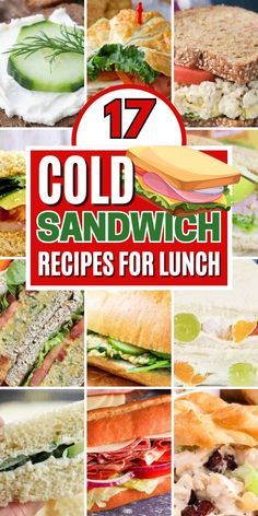 Beat the heat with these refreshing cold sandwich recipes. Cold Cut Recipes, Cold Sandwiches For Lunch, Cold Sub Sandwich Ideas, Cold Slider Sandwiches, Sandwich Recipes Cold, Cold Sandwich Ideas, Simple Sandwich Recipes, Cold Cut Sandwiches, Recipes For Hot Days