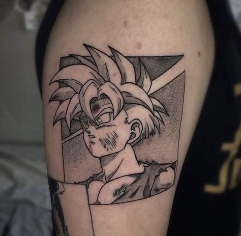 Shen Long Tattoo, Dbz Tattoo, Zelda Tattoo, Gamer Tattoos, Z Tattoo, Dragon Ball Tattoo, Manga Tattoo, One Piece Tattoos, Naruto Tattoo