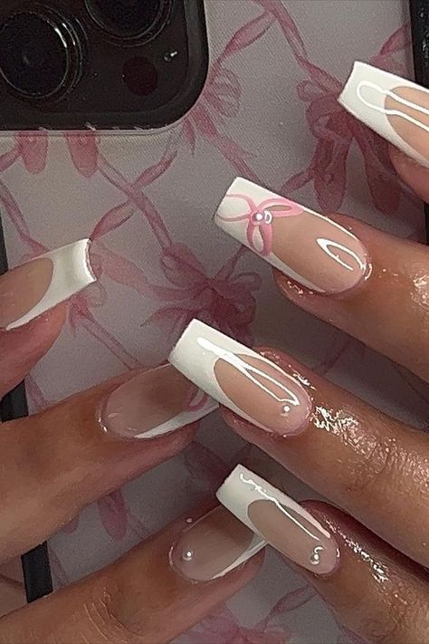 Nail Art Designs Simple, Black Nails With Glitter, Tapered Square Nails, Home 2023, Pink Acrylic Nails, Birthday Nails, Fire Nails, Dream Nails, Pretty Acrylic Nails