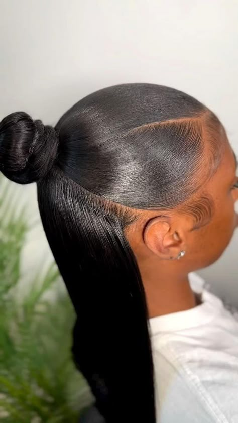 Quickweave Closure, Closure Hairstyles, Hairstyles Wig, Wig Frontal, Weave Ponytail Hairstyles, Sleek Ponytail Hairstyles, Black Ponytail Hairstyles, Quick Natural Hair Styles, Quick Weave Hairstyles