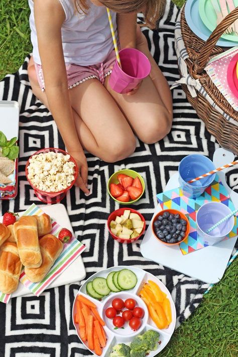 Easy Kids Recipes, Summer Picnic Food, Easy Snacks For Kids, Kids Picnic, Summer Fest, Picnic Inspiration, Picnic Lunch, Picnic Lunches, Fussy Eaters