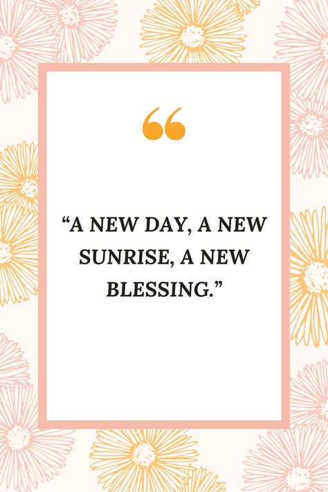 Welcome each new day and its blessings with gratitude. Let the sunrise be a reminder of the endless opportunities that await you. #NewDayNewStart #Blessings #GratitudeJourney Day Blessings Quotes, 2024 Encouragement, New Day Quotes, Abrahamic Religions, Blessings Quotes, Today Is Your Day, Have An Amazing Day, Endless Opportunities, The Sunrise