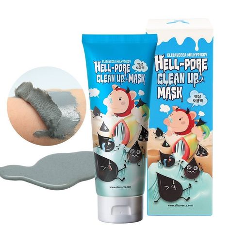 Elizavecca Milky Piggy, Korean Makeup Tips, Korean Beauty Products, Korean Makeup Look, Nose Mask, Beauty Tips For Skin, Clean Pores, Moisturizing Body Wash, Pure Joy