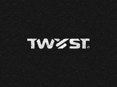 I don't like the grunge faded look, but I really like how the twisted wire is used for the letter "I" Twist Graphic Design, Twist Typography, Grunge Logo Design, Fashion Logo Typography, Twist Logo, Grunge Logo, Typography Images, Clever Logo, Identity Inspiration