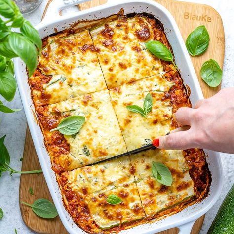 Low Carb Zucchini Lasagna, Hanging Belly, Zucchini Lasagna, Weekend Dinner, Low Carb Zucchini, Clean Food Crush, Food Crush, Healthier Recipes, Clean Food