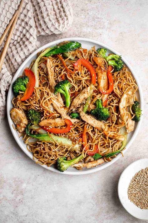 Chicken Chow Mein - Ahead of Thyme Homemade Asian Sauce, Chinese Noodle Dishes, Stir Fry Noodles Recipe, Oven Baked Chicken Breasts, Chicken Chow Mein, Better Than Takeout, Noodle Dish, Asian Sauce, Stir Fry Noodles