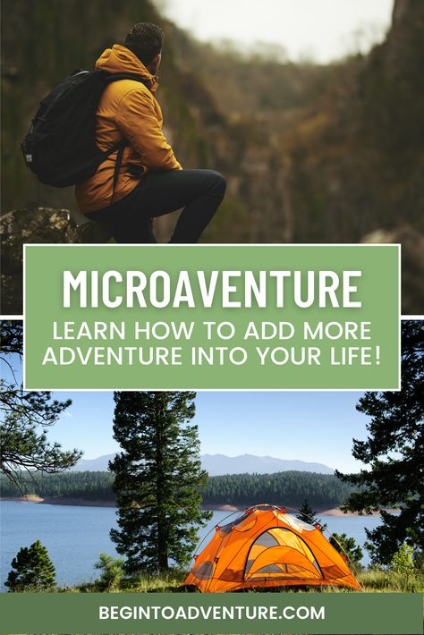 Spice up your life by taking a microadventure! Microadventures are quick, low-cost adventures close to home that allow you to experience the thrill of a travel-filled journey without having to go far. Want to know how to plan and add more adventure in your life? Read this blog post for advice and tips on microadventures! Micro Adventure Ideas, How To Be More Adventurous, Micro Adventure, Bucket List Ideas For Women, 15 Minute Morning Yoga, Eerie Places, Choose Your Own Adventure, Spice Up Your Life, Camping Inspiration