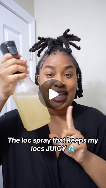 BEAUTY SUPPLY STORE 💞 on Instagram: "Loc Maintenance: A daily loc spray to help keep your loc moisturized 
🌸 VC: TikTok Makeda Dezarea

——— 
La Lune Beauty Supply:  Where Your Beauty Shines Bright ✨🌕 Visit us:📍1240 Providence Blvd, Unit 3, Deltona FL ☎️ (386) 259-4088 
———- 

  #Lalune #lifestyle #womeninbusiness #explore #blackownedbeautysupply  #beautysupply #orlando #deltonaflorida #retail #beautysupplyadvisor #beautyindustry #wigs #meltedhairline #wigslayer #wigsforblackwomen #frontalwigs #locs #fyp

 📢 Disclaimer: We share videos from various creators with diverse backgrounds to support your journey, whether you’re a stylist or seeking knowledge. If you’re looking for something specific, leave us a comment! 💬 Credits to creators are in the caption📸" Homemade Loc Spray, Loc Moisture Spray Diy, Locs Moisturizer Spray, Loc Spray Recipe, Loc Spray Diy, How To Keep Locs Moisturized, Loc Moisture Routine, Moisturizing Locs, Loc Care Tips