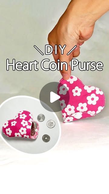 Easy Coin Purse, Diy Coin Purse, Purse Patterns Free, Diy Gifts To Make, Coin Purse Pattern, Coin Purse Tutorial, Wallet Sewing Pattern, Cute Coin Purse, To Have