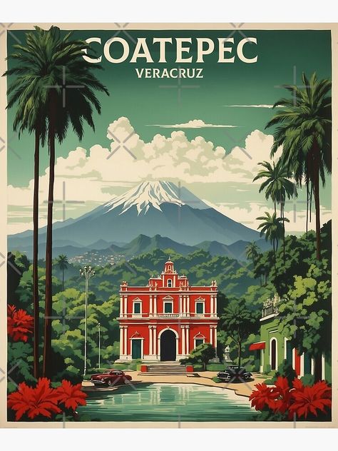 Mexican Poster, Travel Signs, Mexican Folk Art Painting, Retro Movies, Mexico Pictures, Tourism Poster, Retro Travel Poster, Apple Watch Wallpaper, Travel Tourism