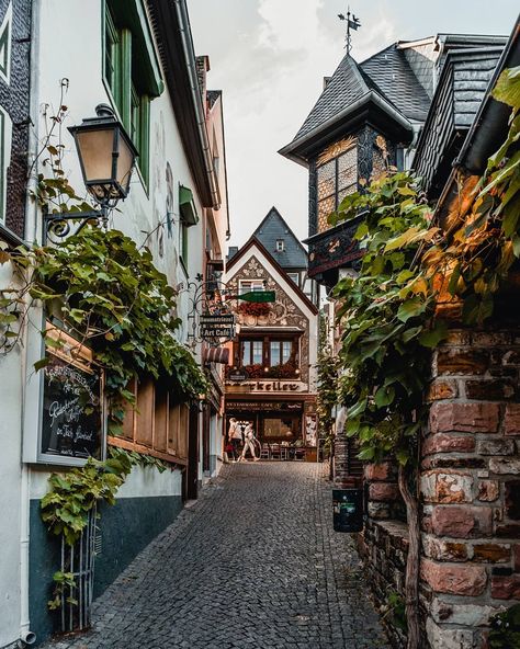 Rale on Instagram: “Lovely street of Rüdesheim Rudesheim Germany, Storefront Signs, Building Signs, Heart Of Europe, Walled City, Beautiful Streets, Medieval Town, Beautiful Villages, Best Places To Travel