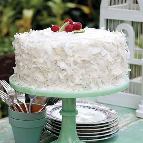 Coconut Lime Cake, Lime Cake Recipe, Buttermilk Frosting, Paula Deen Recipes, Lime Cake, Pear Cake, Zucchini Cake, Canned Coconut Milk, Paula Deen