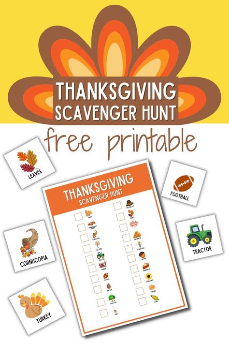 Turkey Scavenger Hunt, Draw Prompts, Kids Scavenger Hunt, Thanksgiving Writing Prompts, Turkey Hunt, Thanksgiving Scavenger Hunt, Thanksgiving Games For Kids, Scavenger Hunt Printable, Thanksgiving Writing