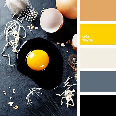 Color Palette #2085-Kitchen color. Dark cabinets, white trim, yellow accents. Kitchen Color Yellow, Kitchen Yellow, Black Color Palette, Color Palette Yellow, Kitchen Glass, Kitchen Black, Kitchen Wall Colors, Yellow Kitchen, Dark Cabinets