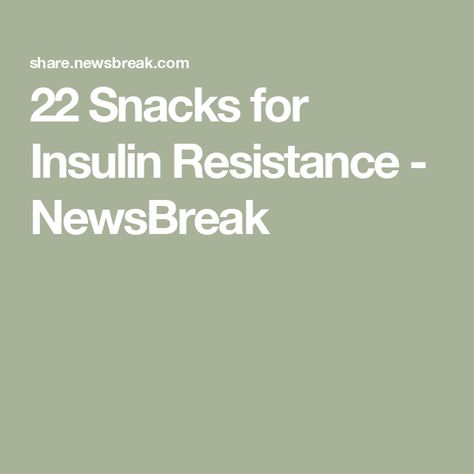 22 Snacks for Insulin Resistance - NewsBreak Snacks For Insulin Resistance, Reverse Insulin Resistance, Best Time To Eat, Date Bars, Coffee Ingredients, Healthy Inspiration, Carb Snacks, Blood Sugar Management, Recipes Appetizers