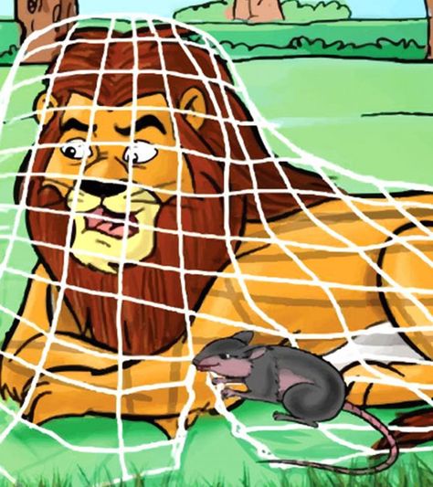 Animal stories like the lion and the mouse story are an interesting way to teach morals to kids. MomJunction brings you the famous story. Lion And The Mouse Story, The Lion And The Mouse, Lion Story, English Moral Stories, Lion And The Mouse, Aesop's Fables, Moral Stories For Kids, Kids Story, Aesops Fables