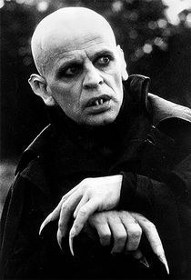 Klaus Kinski in 'Nosferatu' (1979) Nosferatu 1979, Nosferatu The Vampyre, Klaus Kinski, Vampire Film, Nastassja Kinski, Werner Herzog, Isabelle Adjani, Count Dracula, Septième Art