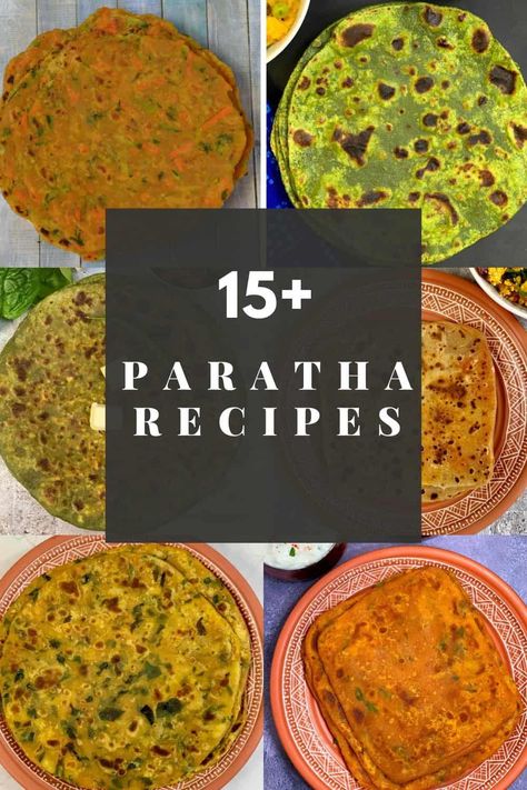 Indian Paratha, Sandwich Recipes Indian, Indian Flatbread, School Lunch Recipes, Tiffin Recipe, Healthy Indian Recipes, Breakfast Recipes Indian, Breakfast And Brunch, Recipes Cookies