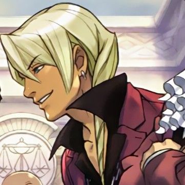 ace attorney Klavier Gavin Official Art, Ace Attorney Klavier Gavin, Klavier Ace Attorney, Jake Marshall Ace Attorney, Godot Ace Attorney Icon, Klavier Gavin Pfp, Ace Attorney Matching Pfp, Ace Attorney Aesthetic, Ace Attorney Banner