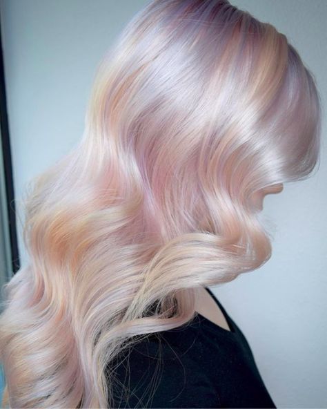 New Hair Color Trends, Blonde Dye, Beige Blond, Opal Hair, Dyed Hair Pastel, Peach Hair, Diet Vegetarian, Long Blonde, Pastel Hair