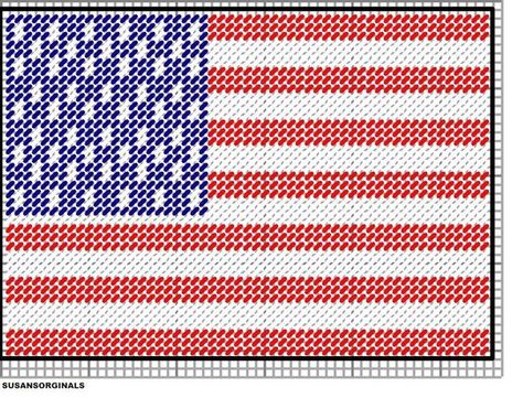 Patriotic Patterns, Patriotic Cross Stitch Patterns, Making Keychains, Flag Cross Stitch, Flag Wall Hanging, Plastic Canvas Coasters, Flag Pattern, Plastic Canvas Tissue Boxes, Canvas Wall Hanging