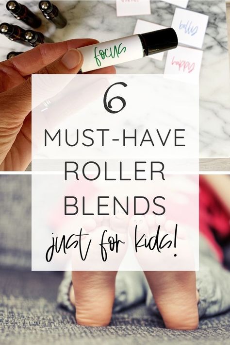 Kids Essential Oil Blends, Essential Oil Rollerball Recipes, Essential Oil Roller Recipes, Essential Oil Blends For Colds, Kid Safe Essential Oils, Focus Essential Oil Blend, Calming Essential Oil Blends, Essential Oil Blends Roller, Essential Oil Spray Recipes