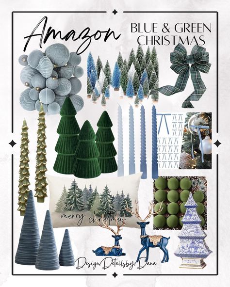 IF YOU LOVE BLUE, YOU ARE GOING TO LOVE these blue & green and blue & white Christmas decor finds from @amazonhome 💙💚 Comment BLUE and I'll DM the links to you now OR Go to LINK IN BIO and Shop My Instagram OR Go to my Christmas Curation on my Amazon Storefront to find these designs. #blueandwhite #blueandwhitehome #blueandwhitedecor #blueandwhitechristmas #blueandgreen #blueandgreendecor #blueandgreenchristmas #bluechristmas #bluechristmasdecor #GreenChristmas #greenchristmas #whitechristm... Blue Green And White Christmas Decor, Christmas Ideas 2024 Trends, Green And Blue Christmas Decor, Blue White Christmas Decor, Blue And Green Christmas Decor, Christmas Decor Ideas 2024, Blue And Green Christmas, Blue White Christmas, 2024 Diary