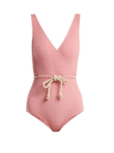 Solid Color Swimsuit, Swimwear 2020, Beach Clothes, Skirted Swimsuit, Best Swimwear, Feminine Fashion, Lisa Marie Fernandez, Swimwear Trends, Cute Swimsuits