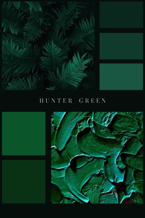 Pantone Botanical Garden, Emerald Green Mood Board Color Palettes, Dark Green Contrast Color Combinations, Hunter Green Aesthetic, Emerald Green Color Palette, Deep Winter Palette Outfits, Jewel Tone Green, Green Contrast Color, Emerald Green Decor