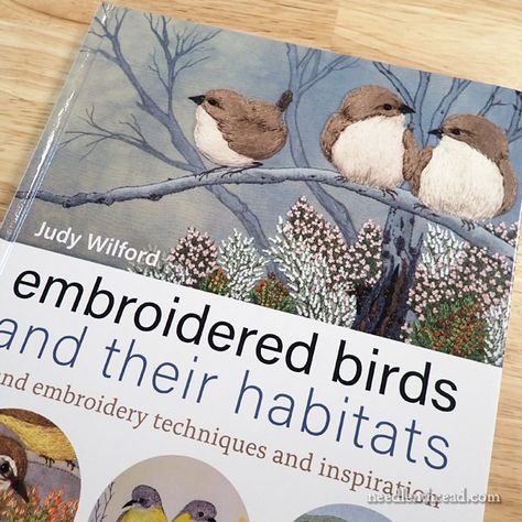 Embroidered Birds, Embroidered Bird, Embroidery Book, Embroidery Materials, Slow Stitching, Satin Stitch, Textile Artists, Embroidery Techniques, Beautiful Embroidery