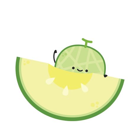 Download the Melon character design. melon on white background. Melon cartoon. 16188802 royalty-free Vector from Vecteezy for your project and explore over a million other vectors, icons and clipart graphics! Buah Melon Aesthetic, Melon Playground Wallpaper, Melon Cartoon, Melon Heads Clipart, Watermelon Vector, Baby Party Themes, Christmas Tree Drawing, Perfume Label, Tree Drawing