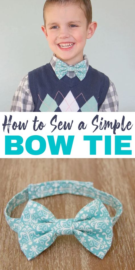 Make A Bowtie From Fabric, No Sew Bow Tie, Diy Bowties For Boys, Diy Bow Tie Pattern, Make A Bow Tie Diy, Bowtie Diy Pattern, Making Bow Ties, Bowtie Sewing Pattern Free, Free Bow Tie Pattern