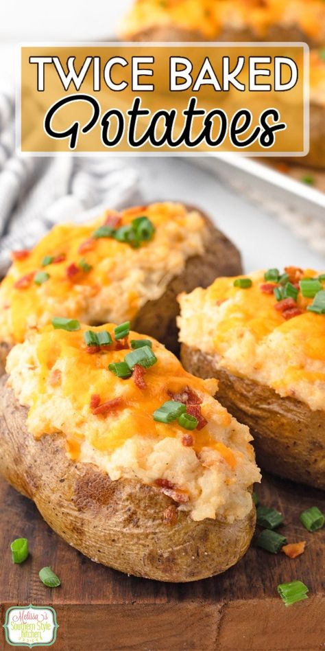 Twice Baked Potatoes Twice Bakes Potato’s, Best Twice Baked Potatoes Recipe, Baked Twice Potatoes, Twice Baked Potatoes Easy, Twice Baked Potato Recipe, Twice Baked Potatoes Recipe, Easy Twice Baked Potatoes, Best Twice Baked Potatoes, Southern Style Kitchen