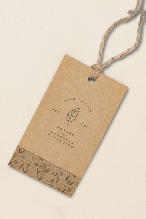 Price Tag Design, Tag Mockup, Hang Tags Clothing, Label Mockup, Hang Tag Design, Tea Gift Box, Eco Label, Eco Packaging, Diy Bag Designs