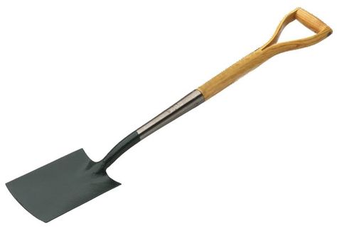 Garden spade Ireland Garden, Garden Tools Design, Old Garden Tools, Garden Spade, Garden Tool Rack, First Garden, Gardening Tool Kit, Garden Tool Shed, Garden Tool Storage