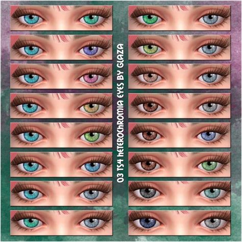 All by Glaza: Heterochromia eyes 3 • Sims 4 Downloads Heterochromia Cc Sims 4, Sims 4 Cc Two Different Colored Eyes, Sims 4 Eyes Heterochromia, Sims4 Heterochromia, Hetrochormia Eyes Sims 4 Cc, Sims 4 Cc Hetrochormia Eyes, Heterochromia Eyes Sims 4 Cc, Sims 4 Cc Eyes Heterochromia, Chuuya Sims 4 Cc