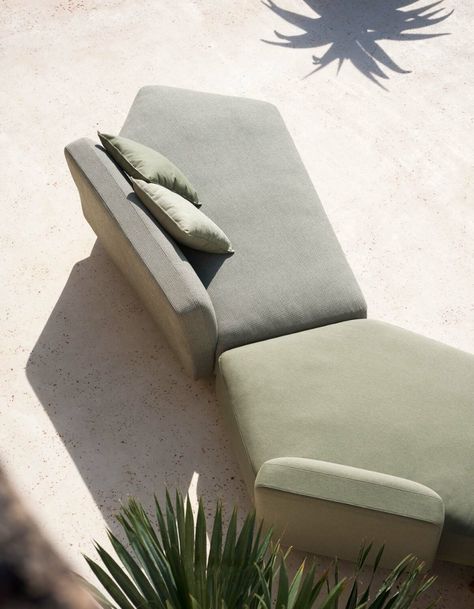 Modern Outdoor Modular Sofas - Italian Couches | RODA Teak Garden Furniture, Outdoor Couch, Modern Outdoor Furniture, Outdoor Living Room, Contemporary Outdoor, Italian Furniture, Upholstered Sofa, Modern Outdoor, Modular Sofa