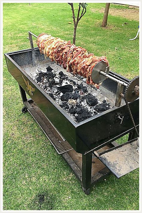 Gas Grills - All you need to fulfill your day, night and world - Anything and Everything! - Click to visit NOW! Small Gas Grill, Outdoor Smoker, Bbq Grill Smoker, Open Fire Cooking, Custom Grill, Barbecue Design, Diy Grill, Diy Bbq, Bbq Grill Design