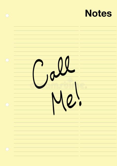 Call me! Note. Yellow note page with Call me! inscription by hand. Urgent teleph #Sponsored , #Sponsored, #Sponsored, #Yellow, #Call, #Urgent, #note Memory Drawing, Photography Ideas, Call Me, Stock Vector, Vector Illustration, Yellow, Photography