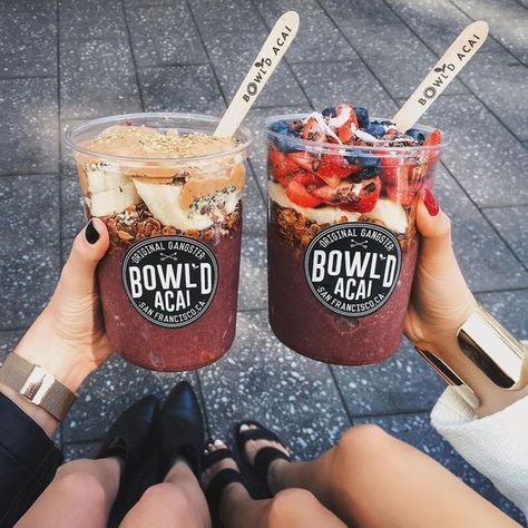 Best Acai Bowl Recipe, Breakfast Food Truck, Breakfast Bowls Recipe, Acai Bowls Recipe, Smoothie Fruit, Smoothie Bowl Healthy, Acai Smoothie, Vegan Brunch, Breakfast Smoothie