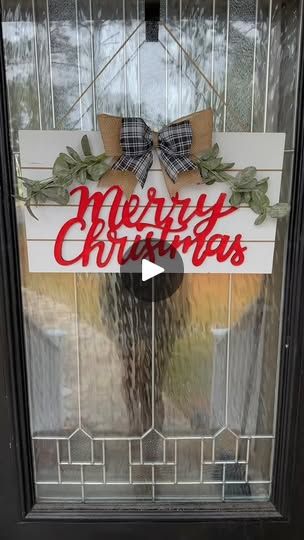 Walmart Diy, Thrifty Crafts, Diy Christmas Door, Christmas Homemade, Christmas Door Hanger, Christmas Cooking, Easy Christmas Diy, Christmas Crafts Decorations, Big Project