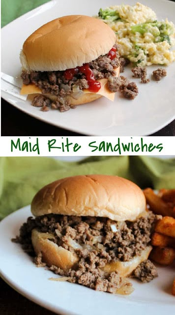 Maid Rites, Taverns Recipe, Maid Rite Sandwiches, Meat Sandwiches, Loose Meat, Loose Meat Sandwiches, Meat Sandwich, Quick And Easy Dinner, Hamburger Meat