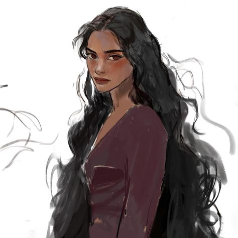 Yennefer Of Vengerberg, Sketch Illustration, Arte Inspo, Freelance Illustrator, Character Portraits, Fantasy Character Design, Character Design Inspiration, Character Concept, Cartoon Art