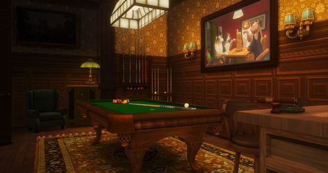 Sims 4 Pool Table Cc, Sims 4 Pool Table, Sims 4 Pool, Billard Table, Get A Clue, Watch Your Back, Pool Tables, Trick Or Treater, Pool Table