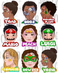 https://pin.it/2WUIwK1sP Yoshi Makeup, Peach Mario, Mario Bros., Mario Brothers, Pin It, Mario, Makeup, Art, Make Up